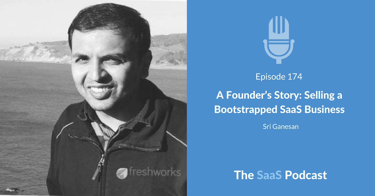 Bootstrapped SaaS - Sri Ganesan - Freshdesk