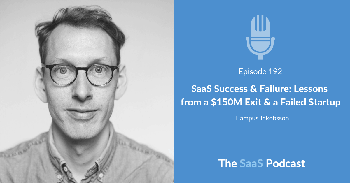 saas success & failure - Hampus Jakobsson