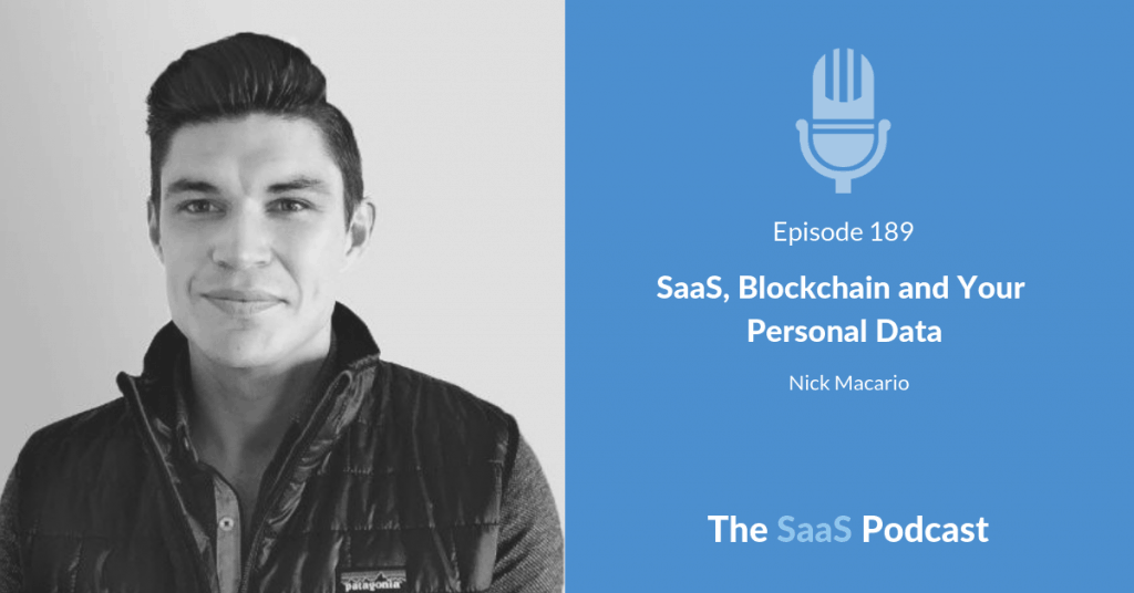 SaaS Blockchain - Nick Macario - Dock