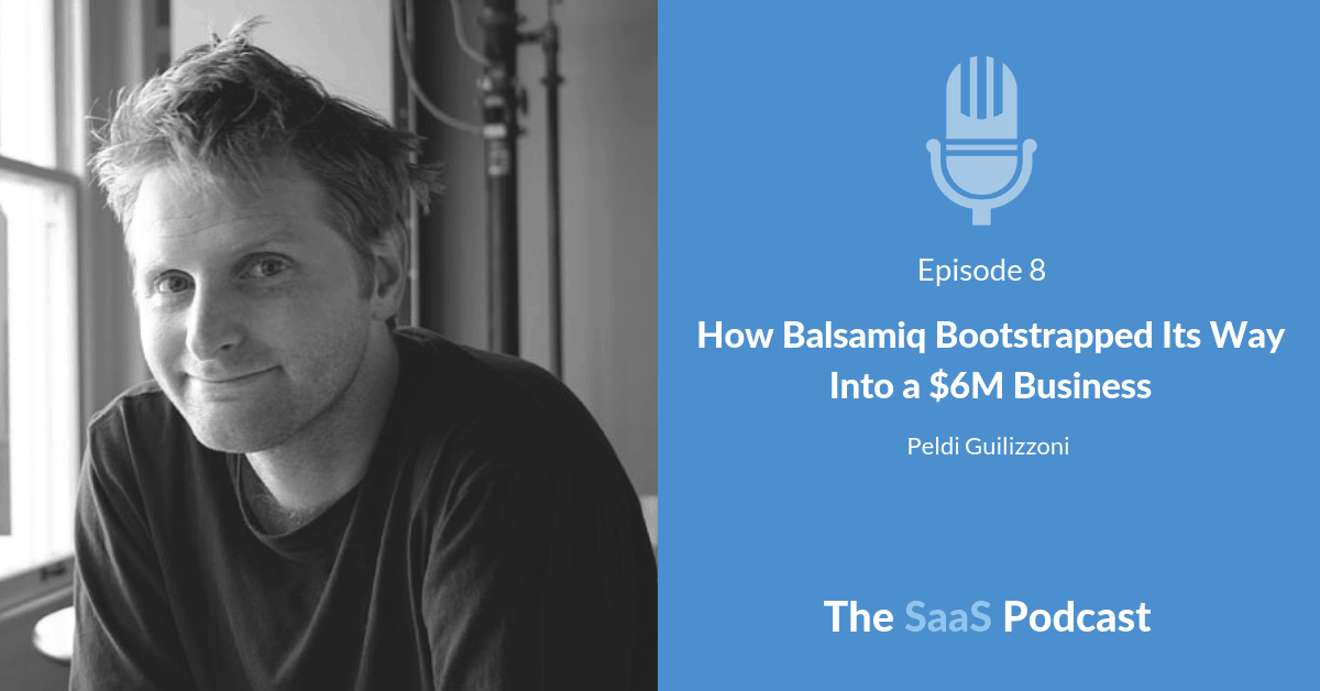 How Balsamiq Bootstrapped Its Way Into a $6M Business - with Peldi Guilizzoni
