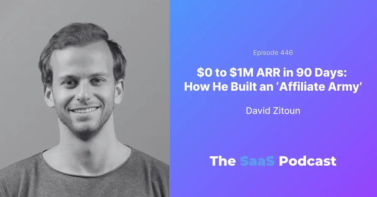 David Zitoun, co-founder and CEO of Submagic, on bootstrapping to $8M ARR with TikTok affiliates