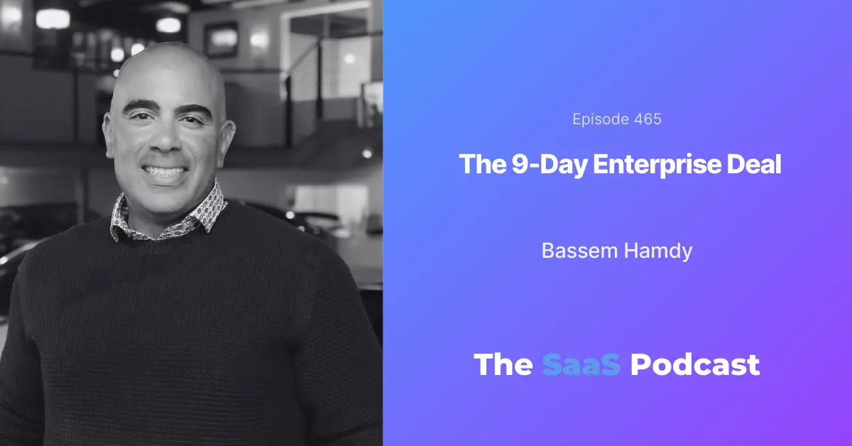 Bassem Hamdy, CEO of Briq, on closing enterprise SaaS deals in 9 days