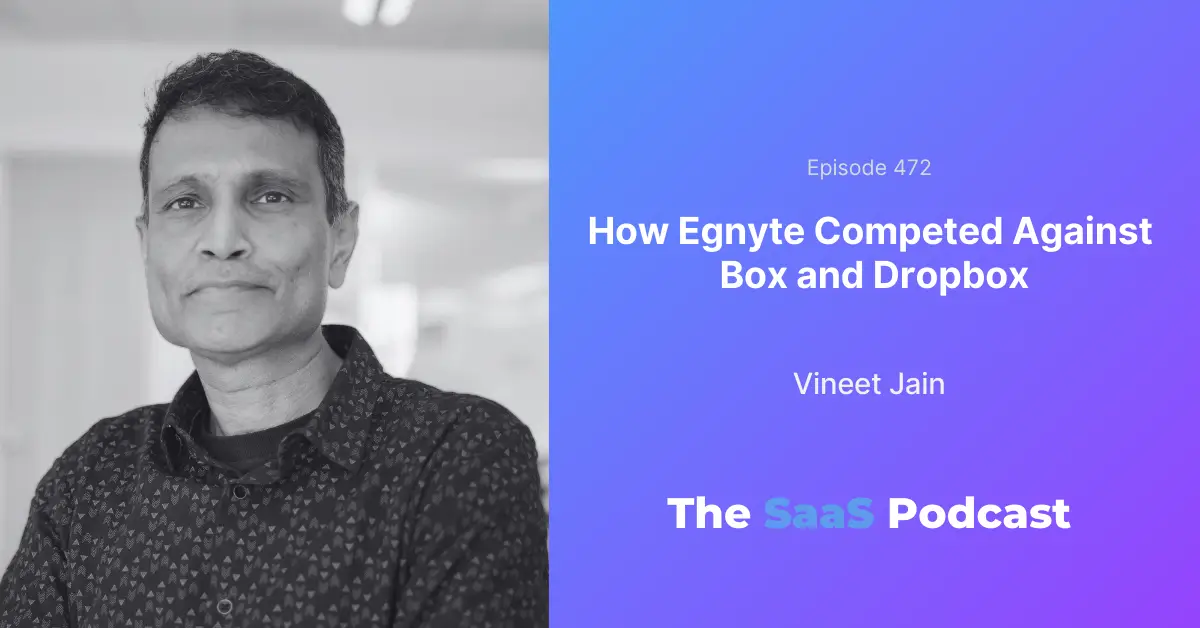 Vineet Jain is the co-founder and CEO of Egnyte, a content collaboration and security platform for mid-market and enterprise businesses.